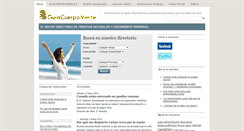 Desktop Screenshot of guiacuerpomente.com